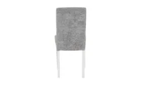Scaun Living KJC5698 Gri cu Picioare Albe 5