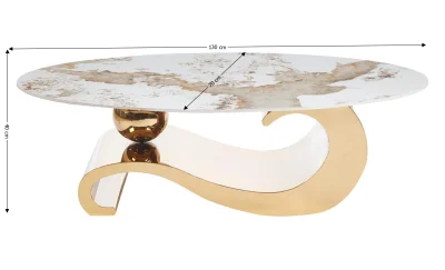 Măsuță Cafea KJCT5331 Pandora/Gold