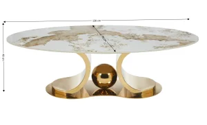 Măsuță Cafea KJCT5332 Pandora/Gold