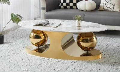 Măsuță  Cafea KJCT5333 Pandora/Gold