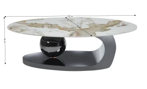 Măsuță Cafea KJCT5343 Pandora/Black