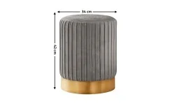 Taburet KJP264 Gri