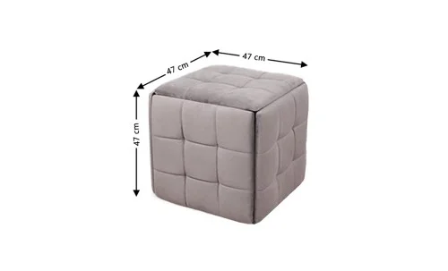 Set 5 tabureți KTC2281 Gri
