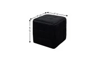 Set 5 tabureți KTC2281 Negru 3