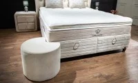 Set Pat cu Saltea si Somiera Lincolin 140x200 10