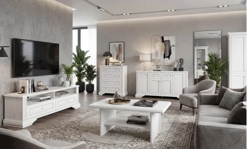 Mobilier Living  Modular White