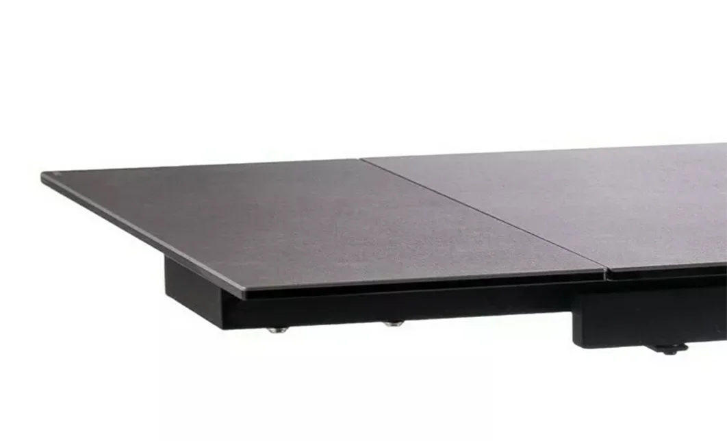 Masa Living Extensibila Blat Ceramic Salvadore Gri/Negru Mat 3
