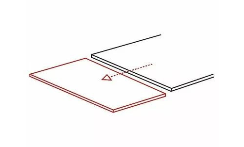 Masa Living Extensibila Blat Ceramic Salvadore Gri/Negru Mat
