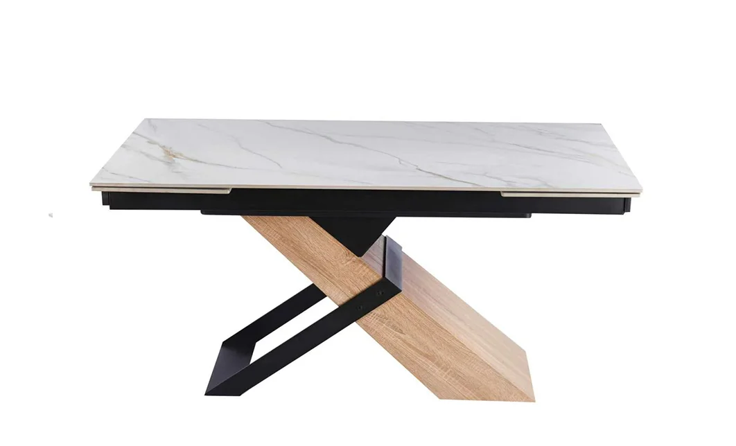 Masa Living Extensibila cu Blat Alb KJCT4713 3