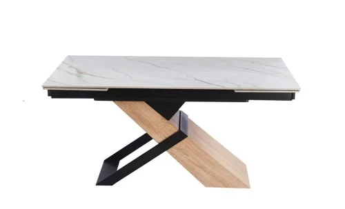 Masa Living Extensibila cu Blat Alb KJCT4713