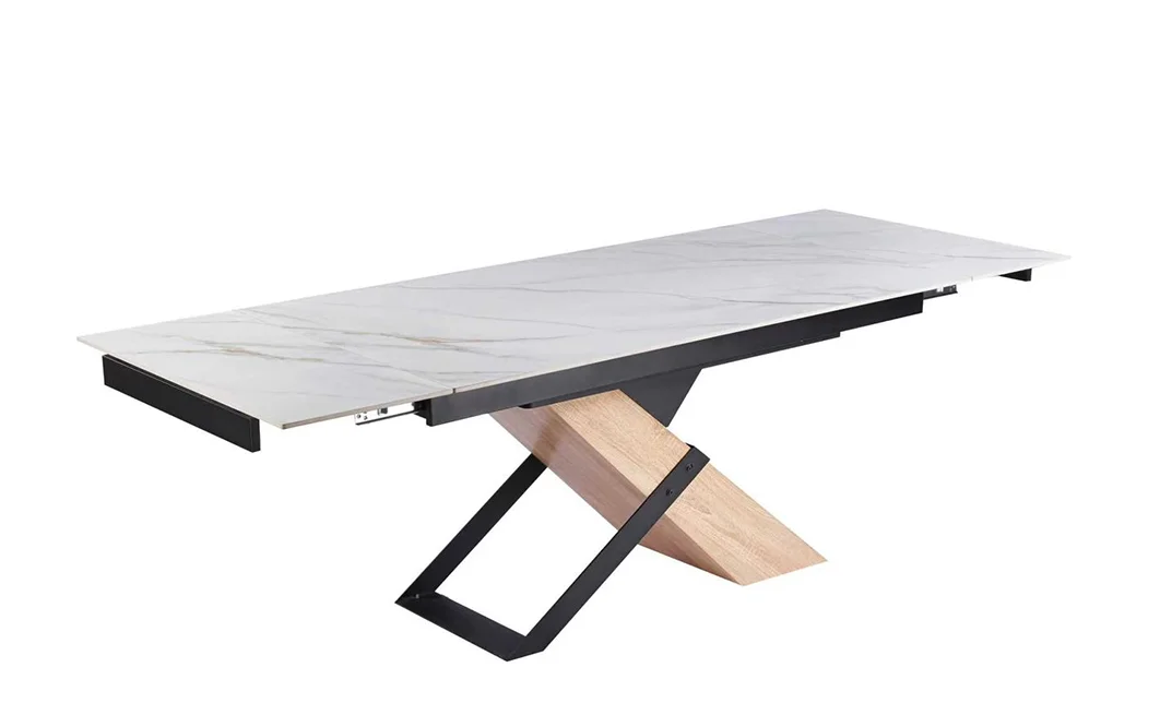 Masa Living Extensibila cu Blat Alb KJCT4713 2