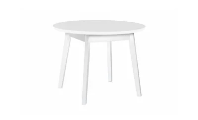 Masă Dining Extensibila Oslo 4 cu Blat Alb