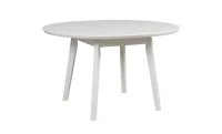 Masă Dining Extensibila Oslo 4 cu Blat Alb 1