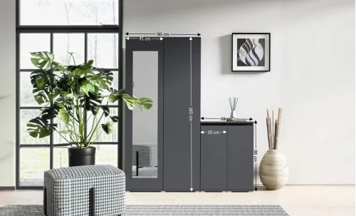 Cuier Hol Max 24, Grafit