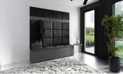 Cuier Hol Max 4, Grafit/Negru - Trinity 16