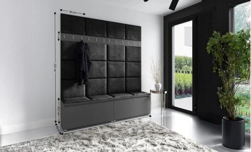 Cuier Hol Max 4, Grafit/Negru - Trinity 16