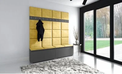 Cuier Hol Max 4, Grafit/Galben - Trinity 18