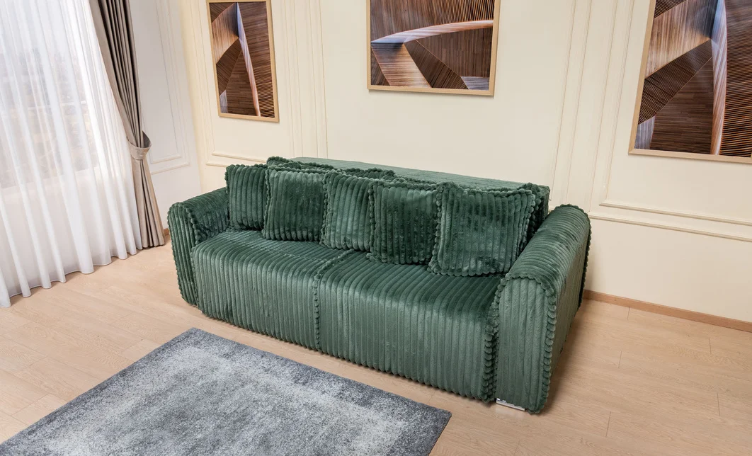 Canapea Extensibilă Calipso Verde 6