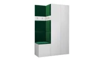 Cuier Hol Luca 4, Alb/Verde - Manila 35 2