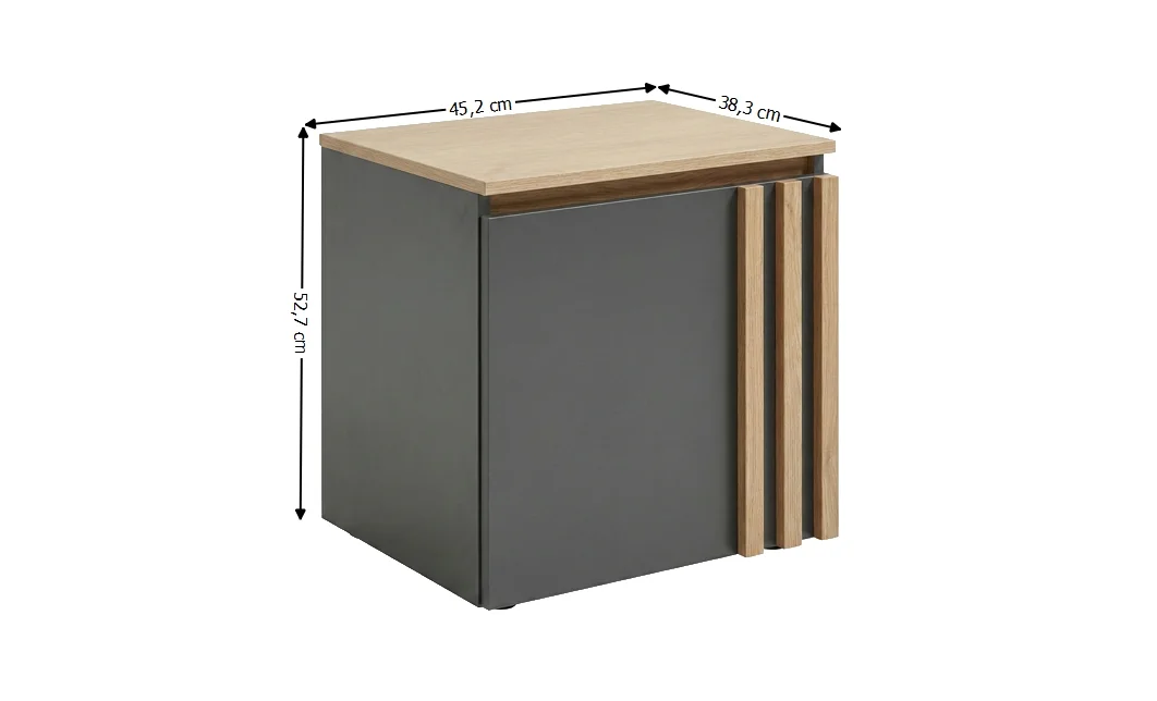 Dormitor Modular Malta Cremona Grafit 9