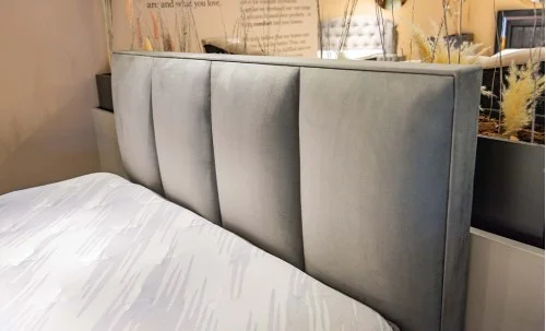 Pat Tapitat Confort PED Gri 180x200