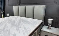 Pat Tapitat Confort PED Gri 180x200