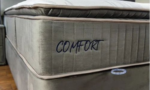 Pat Tapitat Confort PED Gri 180x200