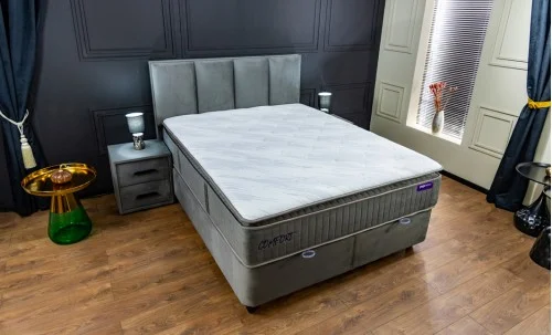 Pat Tapitat Confort PED Gri 180x200