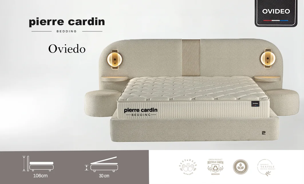  Pierre Cardin - Pat Tapițat Oviedo 180x200