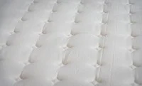 Set Pat Tapitat cu Saltea si Somiera Split Gri Inchis, 160x200