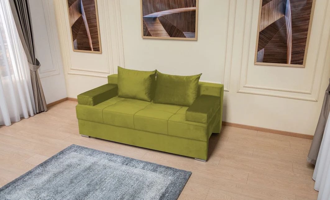 Canapea Extensibilă Venus,Verde Olive 9