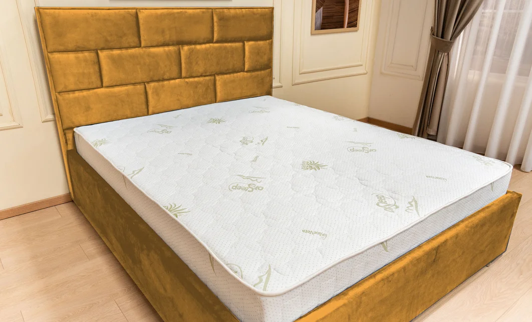 Pat Tapitat Mexico, Muștar/Somieră rabatabilă 180x200 9