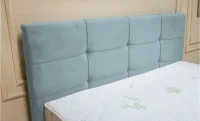 Set Pat Fresh cu Saltea Aloe Vera și Somieră Rabatabilă, 140x200, Gri Albăstrui 5