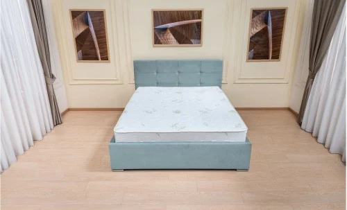 Set Pat Fresh cu Saltea Aloe Vera și Somieră Rabatabilă, 140x200, Gri Albăstrui