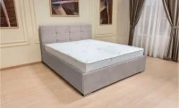 Set Pat Fresh cu Saltea Aloe Vera și Somieră Rabatabilă, 140x200, Roz Deschis 
