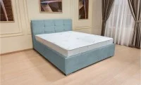 Set Pat Fresh cu Saltea Aloe Vera și Somieră Rabatabilă, 140x200, Gri Albăstrui 2