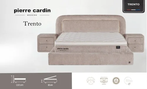  Pierre Cardin - Pat Tapițat Trento 140x200