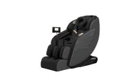 Fotoliu de Masaj A077 Gri, Masaj pe 6 Zone, Role 3D S-Curve, Stretching, Încălzire, Bluetooth