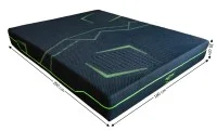 Saltea Memory ''DR SLEEP'' HR Black, 180x200x25cm 1