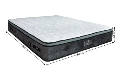 Saltea Luxury Pocket, 200x200x34cm