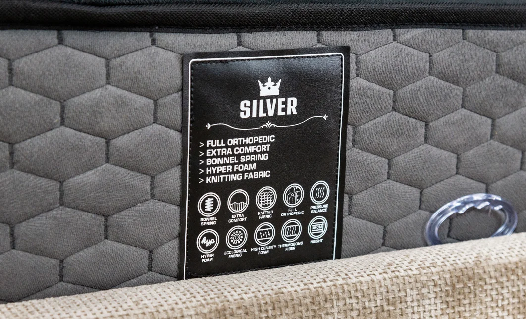 Saltea Silver, 200x190x33cm