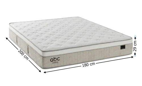 Saltea Noir, 180x200x29cm