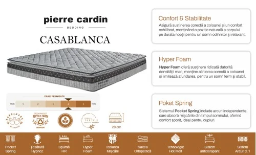  Pierre Cardin - Saltea Casablanca 200x200