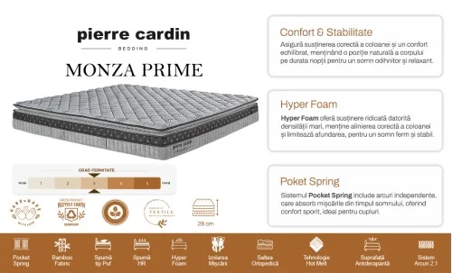  Pierre Cardin - Saltea Monza 200x200