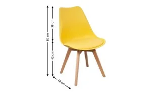 Scaun Living J900 Galben