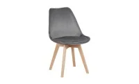 Set Masă Living SL673 Albă cu 2 Scaune J901 Gri 3