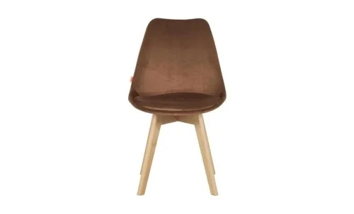 Set Masă Living SL673 Albă cu 6 Scaune de Living J901 Maro