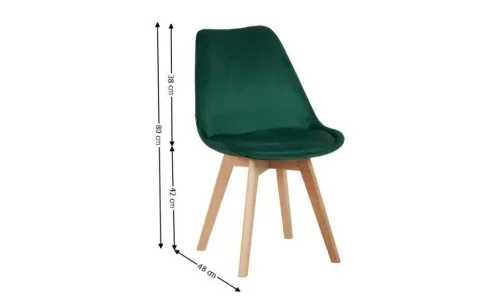 Set Masa Rotunda DT17 Albă cu 3 Scaune J901 Verzi