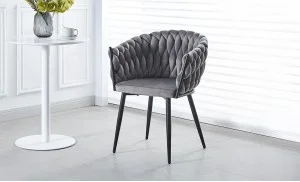 Scaun Living Tapitat KJC11 Gri