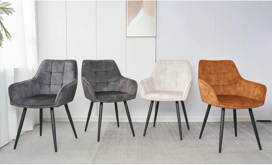 Scaun Living KJC4344 Gri Închis 5